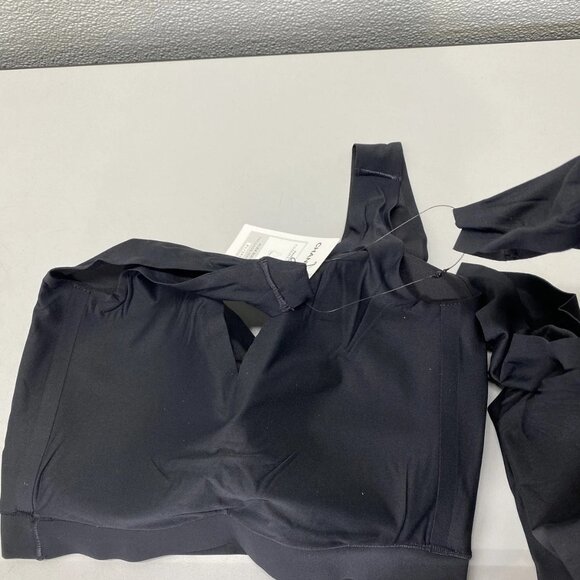 NEW CHANTELLE SoftStretch Padded V-Neck Wireless Bra Top Black Size XL-2XL - Picture 7 of 12